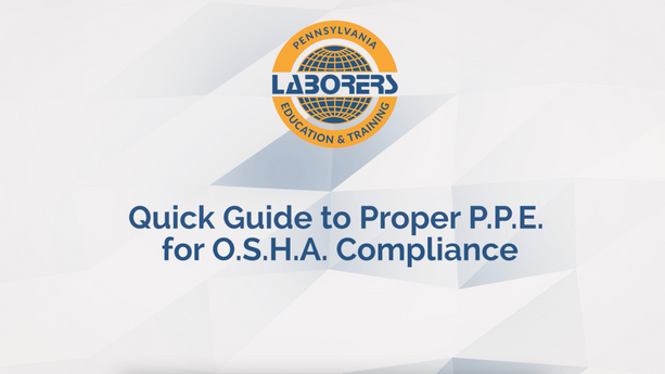 How To: Quick Guide to Proper P.P.E. for O.S.H.A. Compliance